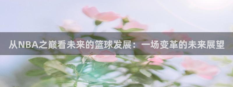 从NBA之巅看未来的篮球发展：一场变革的未来展望