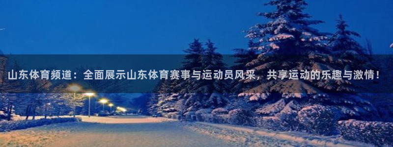 山东体育频道：全面展示山东体育赛事与运动员风采，共享运动的乐趣与激情！