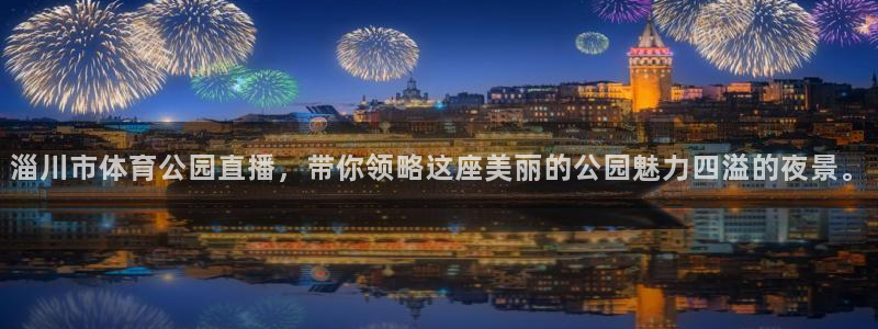 淄川市体育公园直播，带你领略这座美丽的公园魅力四溢的夜景。