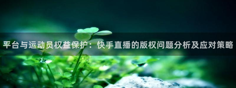 平台与运动员权益保护：快手直播的版权问题分析及应对策略