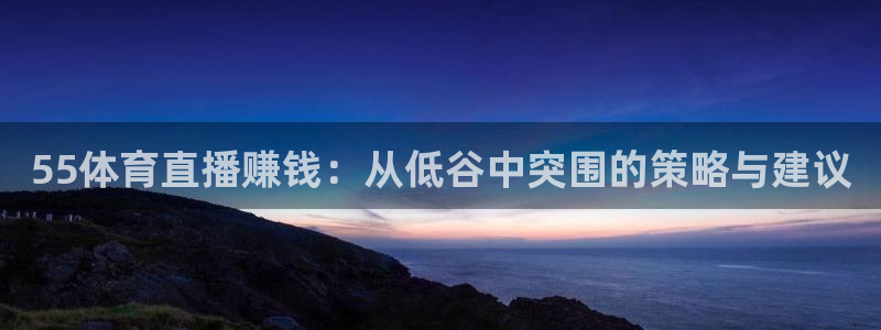 55体育直播赚钱：从低谷中突围的策略与建议